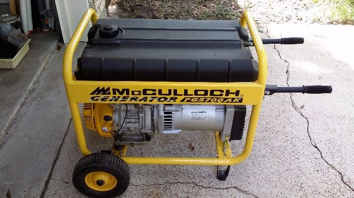 Mcculloch Generator Fg5700ak Manual